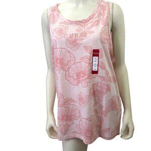 GUESS WOMEN FLORAL‎ TANK TOP NEW WITH TAG